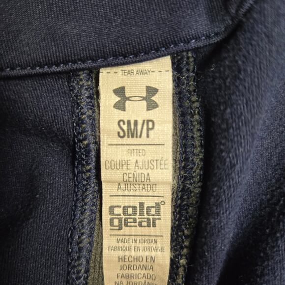 Under Armour Women's Quarter-Zip Pullover, Running Jacket, Navy, Size S/P - Picture 4 of 8